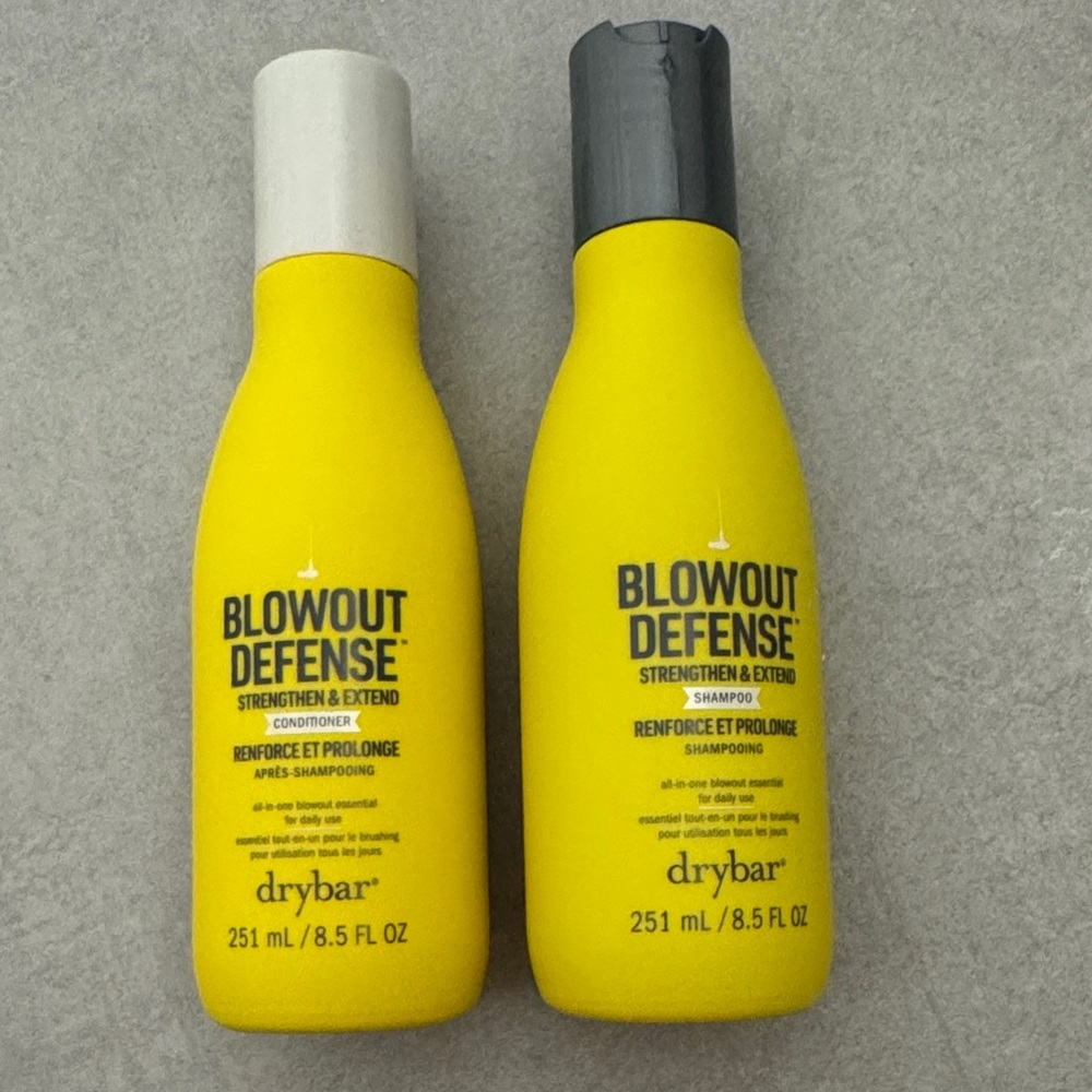 Drybar Blowout Defense Hair Care Duo shampoo and conditioner brand new strength